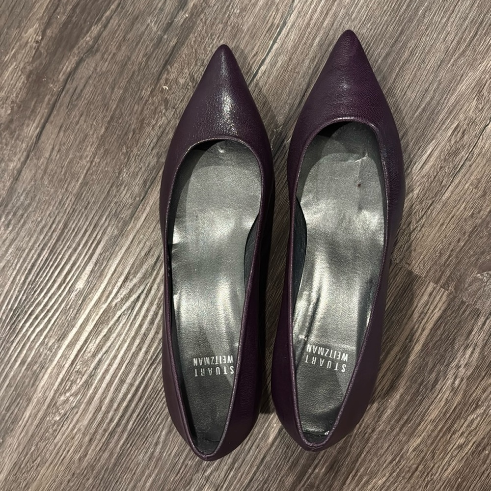 Stuart Weitzman Purple Heel